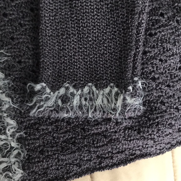 Marble sweater two toned grey - Picture 4 of 11